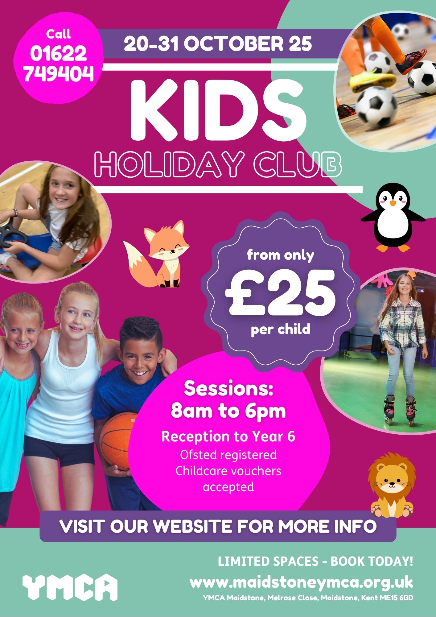 Maidstone YMCA Kids Holiday Club