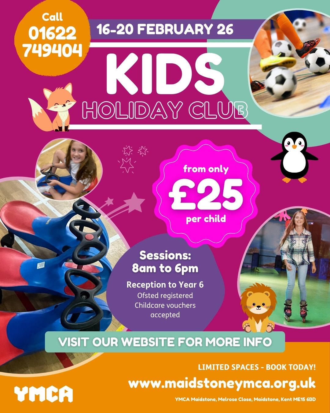 Maidstone YMCA Kids Holiday Club