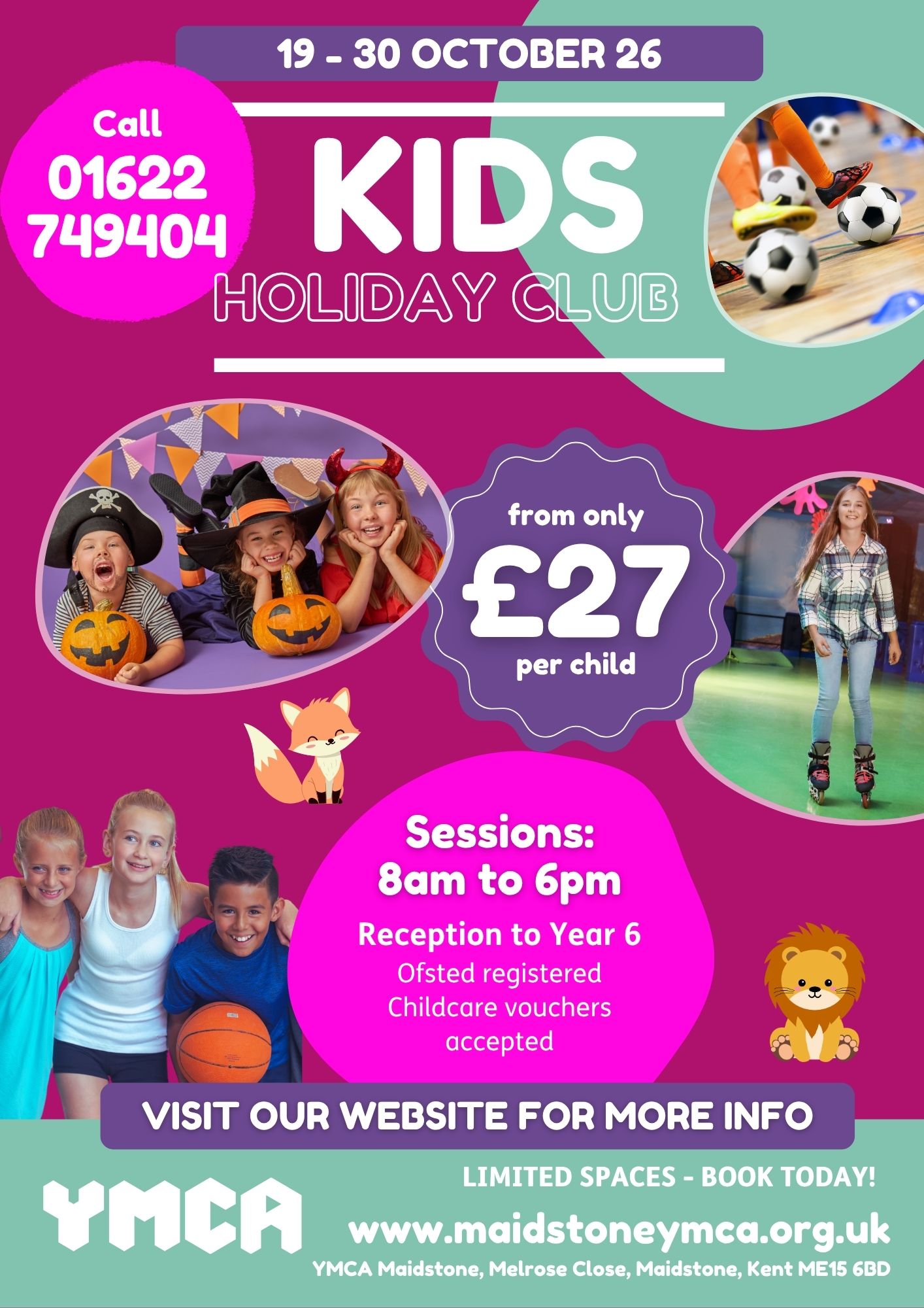 Maidstone YMCA Kids Holiday Club